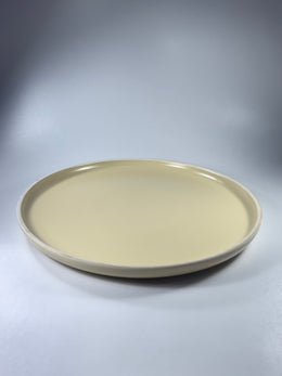 Plato Cartero De Colores Borde Blanco