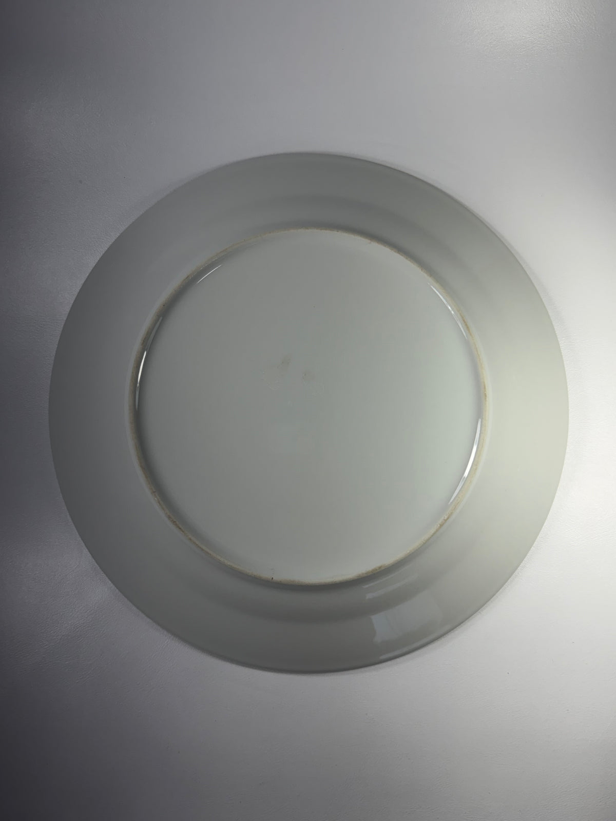 Plato Cartero Circular Redondo Blanco 10.5