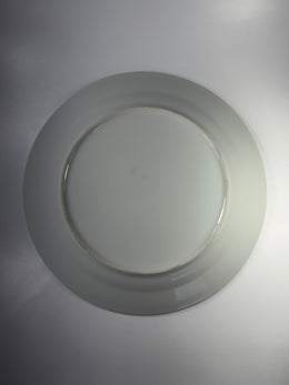 Plato Cartero Circular Redondo Blanco 10.5