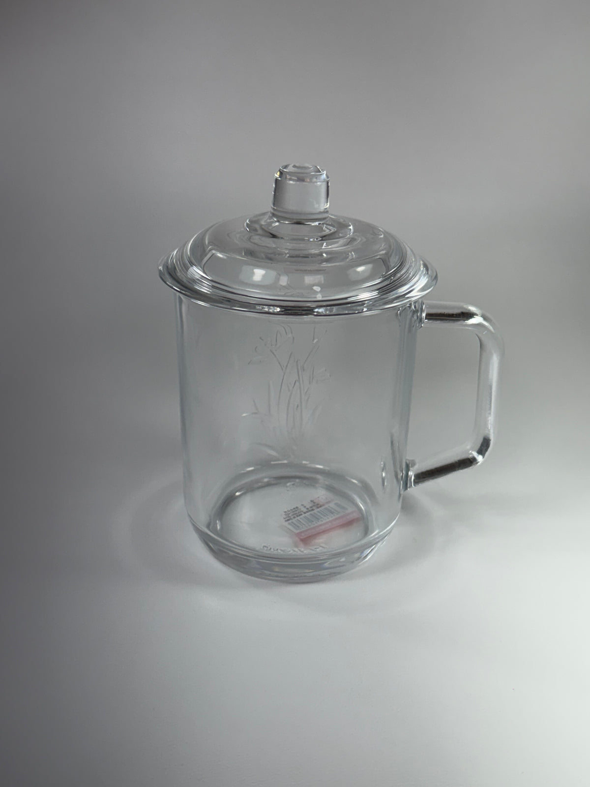 Taza de Vidrio con Tapa