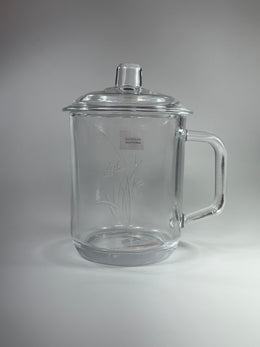 Taza de Vidrio con Tapa