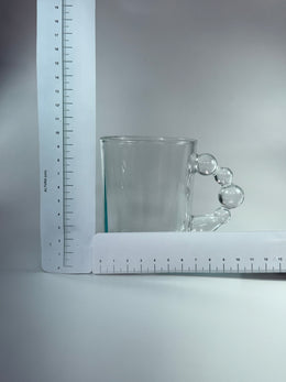 Taza de Vidrio con Lazo